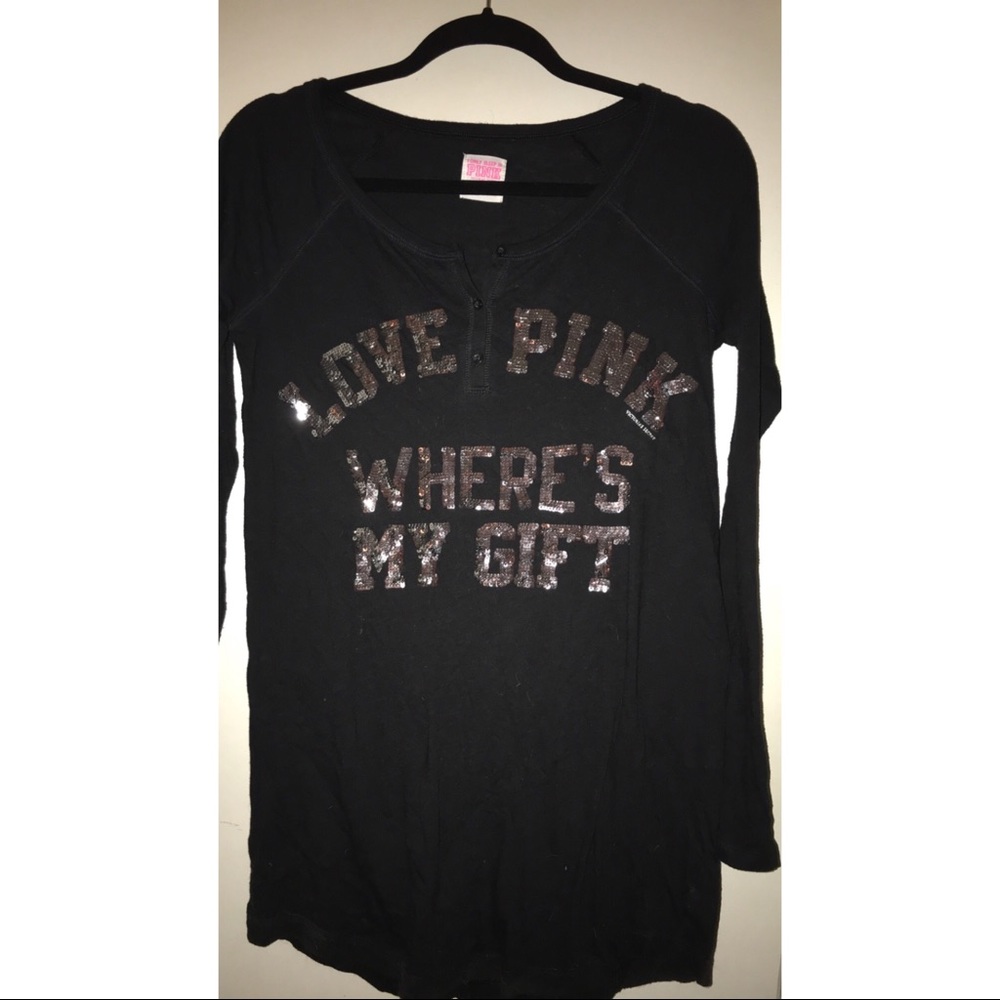 XS PINK! Victoria’s Secret Christmas nightgown😍🎄